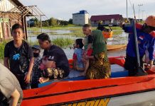 Proses Evakuasi Warga Korban Banjir di Batibati, Tonton Videonya