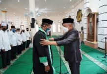 Bupati Sudah Kukuhkan Para Dewan Hakim dan Juri MTQ Ke-XVII Tingkat Kabupaten Tanah Bumbu