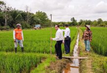 Bank Kalsel Datangi Lokasi Banjir di Tanah Laut Bawa Konsultan Pertanian