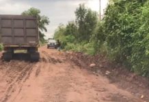 Jalan Alternatif Margasari-Marabahan Tidak Direkomendasikan untuk Mobil Kecil