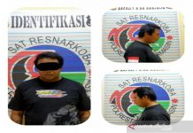 Warga Rantauan Darat Gang Durian Kelayan Selatan Diciduk Bersama 71 Paket Sabu