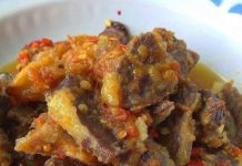 Oseng Mercon Daging Sapi Berlemak, Pedasnya Bikin Ketagihan
