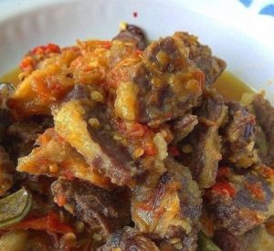 Oseng mercon. (IG @tipsdapursederhana)