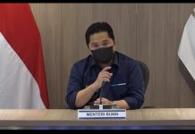 Menteri Erick Thohir Positif Covid-19, Sempat Lakukan Pertemuan dengan Para Pejabat dan Dampingi Presiden