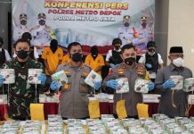 Jalur Pengiriman 258 Kg Sabu dari Malayasia ke Jakarta yang Dicegat di Depok