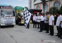 Bantuan Kelima, Penajam Kirim 10 Truk Sembako dan Obat-obatan untuk Korban Banjir Kalsel