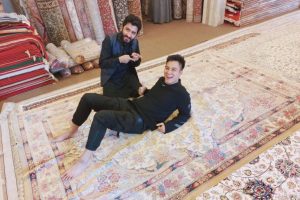 Atta Ul Karim bersama Baim Wong (HO via antara)