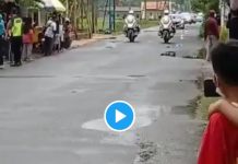 Jokowi Sebar Angpao Saat Melintas di Depan Warga Pacitan yang Menantinya di Tepi Jalan