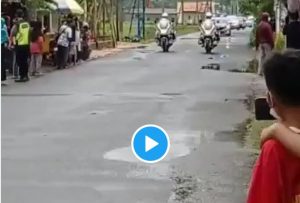 Jokowi ke Pacitan. (Twitter @tolakbigotnkri)