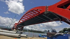 Proyek pembangunan di Papua. (ilustrasi-Tribrata Polri)