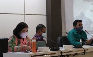 Rapat tim koordinasi penanggulangan kemiskinan di Kota Banjarmasin Tahun Anggaran 2021. (Diskominfotik Banjarmasin)