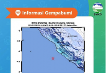 Kota Bengkulu Digoyang Gempa Berkekuatan Magnitudo 5,0