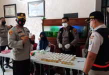 Kapolres Tabalong Umumkan Hasil Tes Urine 59 Personel