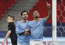 16 Besar Liga Champions: Leg Pertama, City Menang Meyakinkan Atas Gladbach