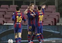 Liga Spanyol: Cukur Gundul Elche, Barcelona Kembali ke Posisi 3, Messi Sumbang 2 Gol