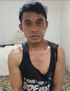 Pria mengamuk membawa senjata tajam di Kotim. (Humas Polda Kalteng)