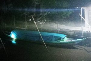 Salah satu moda transportasi air yang terlibat tabrakan, satu orang warga meninggal dunia dalam kejadian di Sungai Serambut pada Kamis (25/2/2021).ANTARA/HO-Polres Kotim