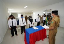 Pj Sekda Tanah Bumbu Lantik Badan Permusyawaratan Desa Betung Kusan Hilir, Berikut Nama-namanya