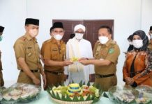 Mewakili Para Camat, H Syamsudin Ungkap Kepribadian Bupati Pada Peresmian Gedung Mahligai Bersujud II Di Gunung Tinggi