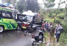 Tabrakan Dua Bus Elf di Garut, Berikut Jumlah Korban Luka