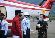 Presiden Jokowi Resmikan Bendungan Tapin, Bupati Ajak Masyarakat Jaga Dan Pelihara Fasilitasnya