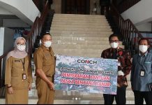 PT Conch Bantu 300 Sak Semen untuk Pemulihan Pascabanjir Kota Banjarmasin