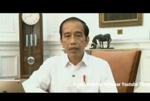 Presiden Jokowi mengumumkan pencabutan Perpres tentang Investasi Minuman Beralkohol. (YouTube)