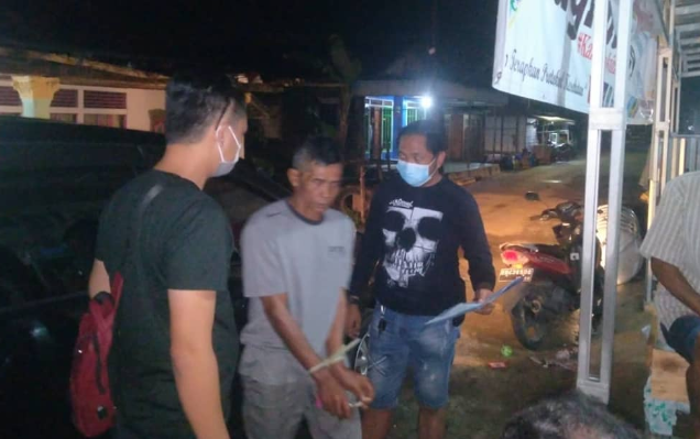 Pelaku persetubuhan dengan anak di bawah umum ditangkap jajaran Polres Barito Selatan, Kalimantan Tengah. (HUmas Polda Kalteng)