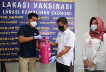Bupati Saidi Mansyur Dukung Program ASN Tukar LPG Tabung 3 kg ke 5,5 Kg