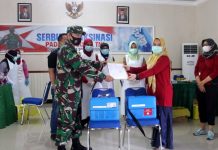 Komandan Kodim Tanjung Pastikan 296 Anggotanya Akan Divaksin Covid-19