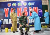 577 Personel TNI HST Divaksin Covid-19, Dandim Jalani Vaksin Kedua