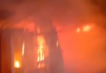 BREAKING NEWS: Jelang Subuh Kawasan Irigasi Martapura Digoyang Api
