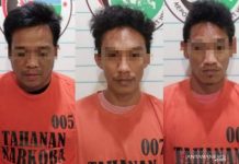 Asyik Pesta Sabu Tengah Malam Buta, Tiga Pria Muda Digerebek Polisi HST