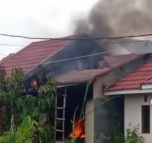 ebakaran di Tungkaran Martapura. (IG @info_kejadian_banjarmasin)