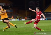 Liga Inggris: Gol Semata Wayang Diogo Jota Bawa Liverpool Kalahkan Tuan Rumah Wolverhampton