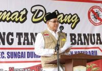 Sayed Jafar Penuhi Janji Bangun Rumah Sakit di Perbatasan Kotabaru