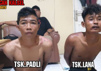 Tim Macan Kalsel Hadiahi Pelor Dua Gembong Jambret di Wilayah Banjarmasin, Banjar, Banjarbaru