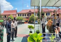Ratusan Personel Polri dan TNI Berjaga-jaga di Kantor KPU Kalsel