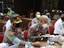Ratusan Personel Polresta Banjarmasin Jalani Vaksin Covid-19 Tahap II
