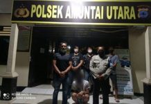 Pria Haur Gading HSU Berusaha Buang 7 Paket Sabu ke Kolong Rumah