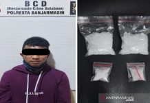 Warga Jalan Dahlia DPO Kasus Sabu Diringkus Polsek Banjarmasin Barat