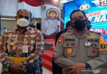 Pj Gubernur dan Kapolda Kompak Petakan Zonasi Penyebaran Covid-19, Merah Prioritas Tracing