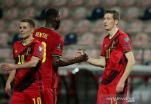 Kualifikasi Piala Dunia Zona Eropa: Belgia Jebol 8-0 Gawang Belarusia