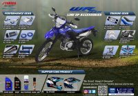 Asesoris Yamaha WR 155 R Makin Garang Terabas Berbagai Medan