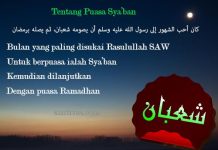 Doa dan Niat Puasa Nisfu Syakban Dalam Bahasa Arab dan Bahasa Indonesia, Senin 29 Maret 2021, Dibaca Malam ini