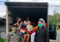Satpol PP Tanah Bumbu Tertibkan Badut di Pinggir Jalan Batulicin