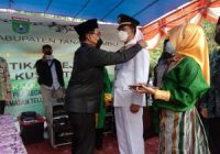 Bupati Tanah Bumbu Lantik Camat Kusan Tengah, HM Zairullah Azhar Titip Pesan Kepada Arief Rahman
