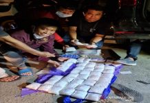 Buntuti Sampai ke Kalbar, Polsek Tapin Utara Berhasil Amankan Sabu Seberat 9,14 Kg