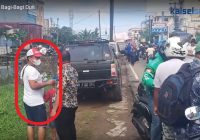 Pria Misterius Bagi-bagi Duit di Jalan Veteran Banjarmasin Bikin Heboh Warga