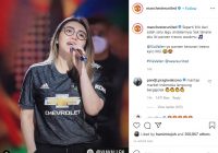 Wow! Ada Via Vallen di Instagram Manchester United